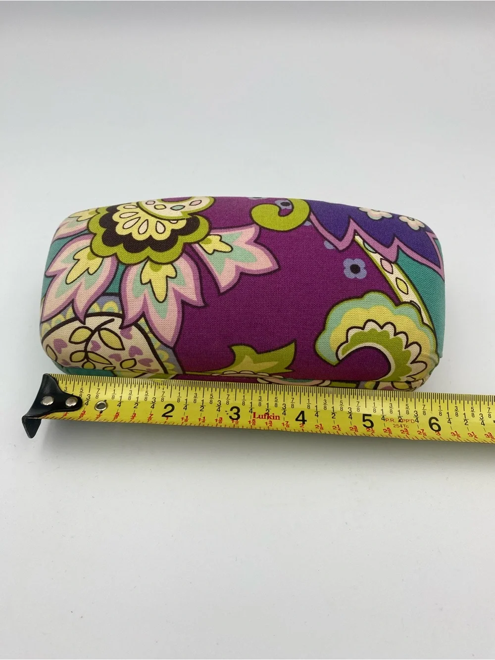 Vera Bradley Purple Floral Hard Eyeglass Case